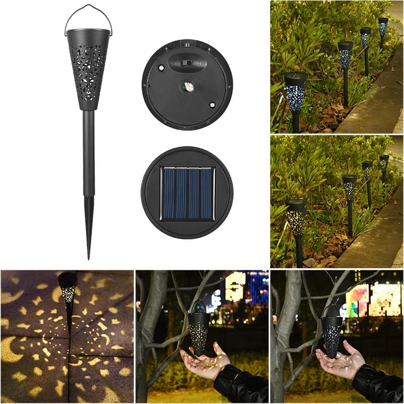 Set lampi solare LED gradina Flippy tip torta — imagine 5