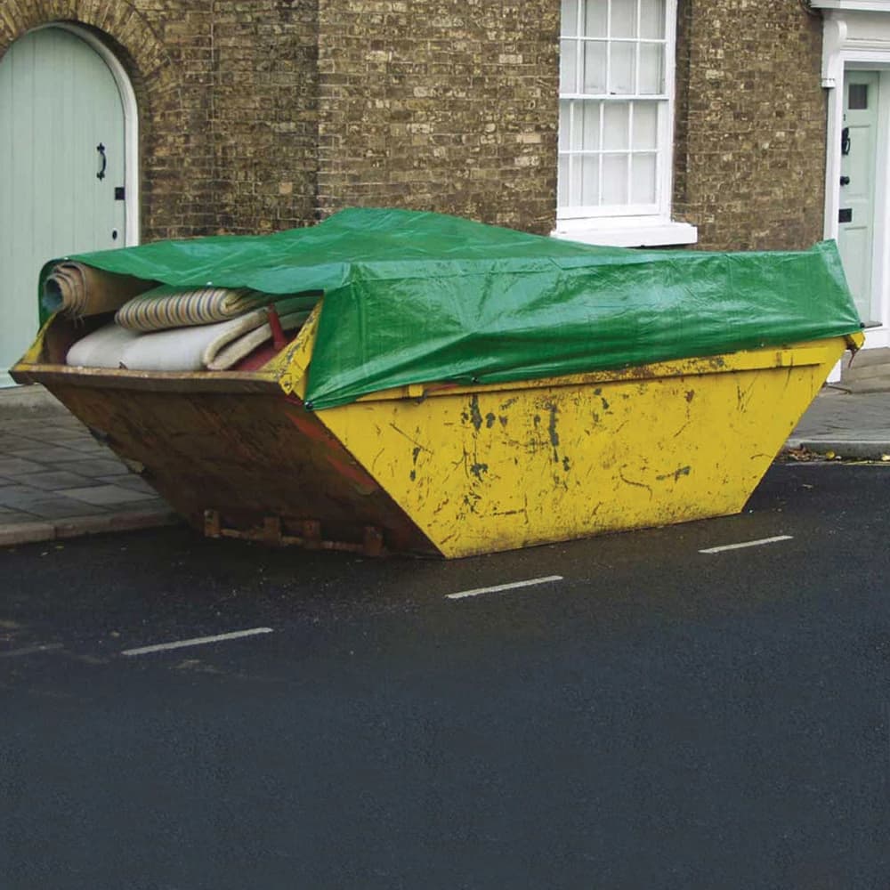 Prelata impermeabila 6.0m x 8.0m verde — imagine 2