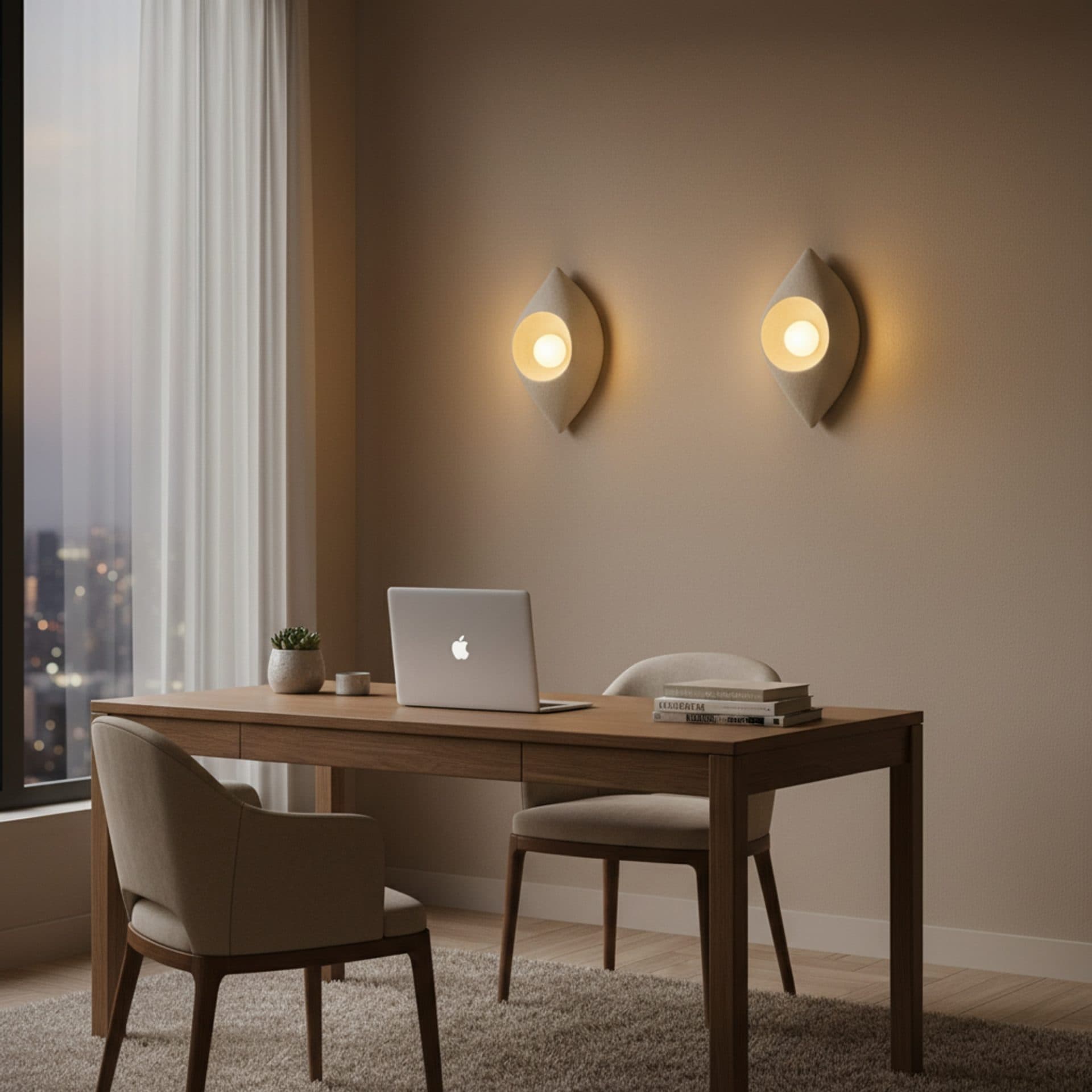 Aplica LED Flippy Decorativa Alb 30x20cm — imagine 2
