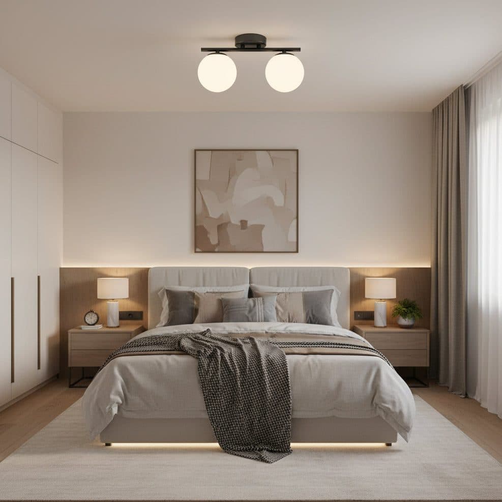 Lustra LED Flippy 30cm 2xG9 Negru — imagine 4