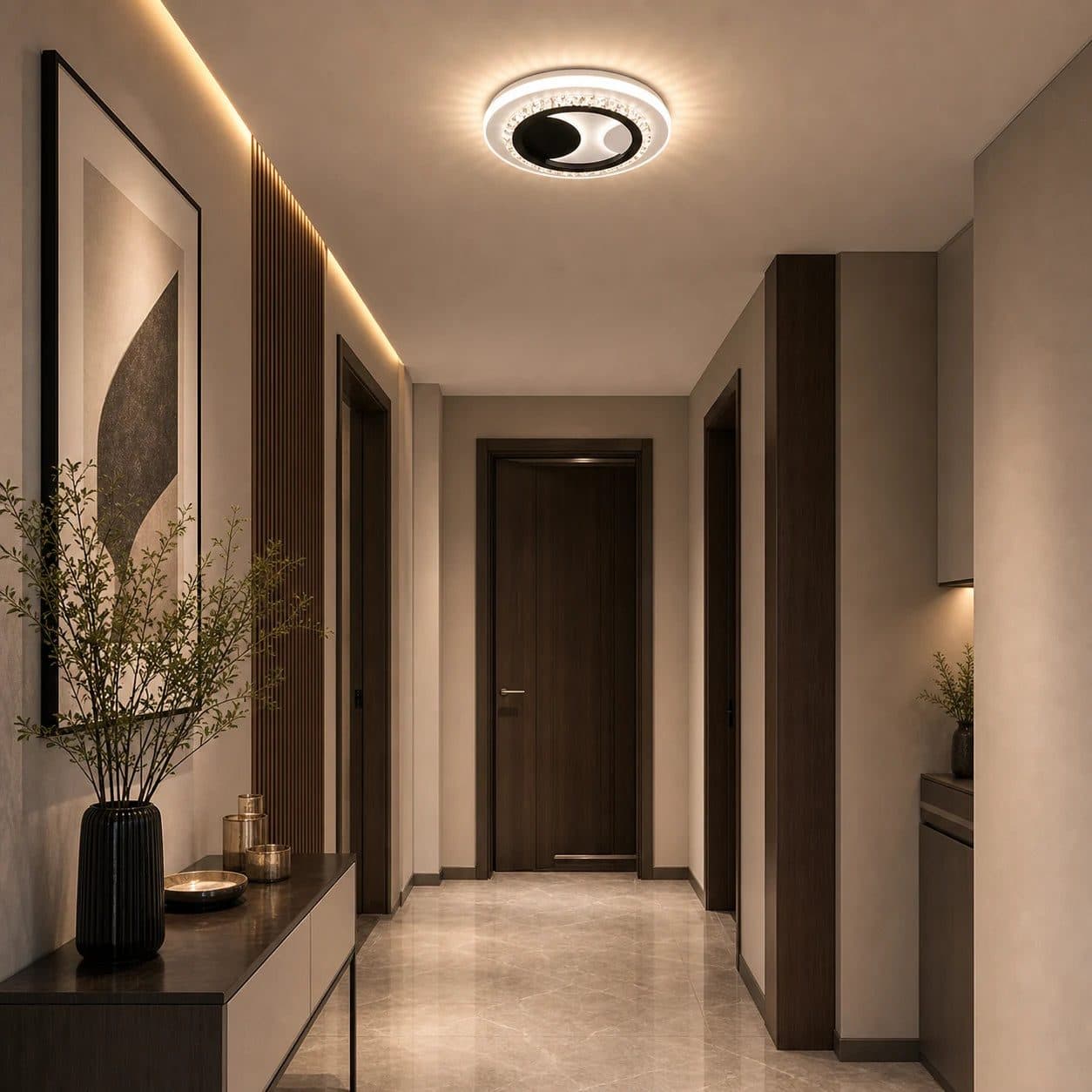 Lustra LED cu cristal Flippy ARIELLA 39W Rotunda — imagine 10