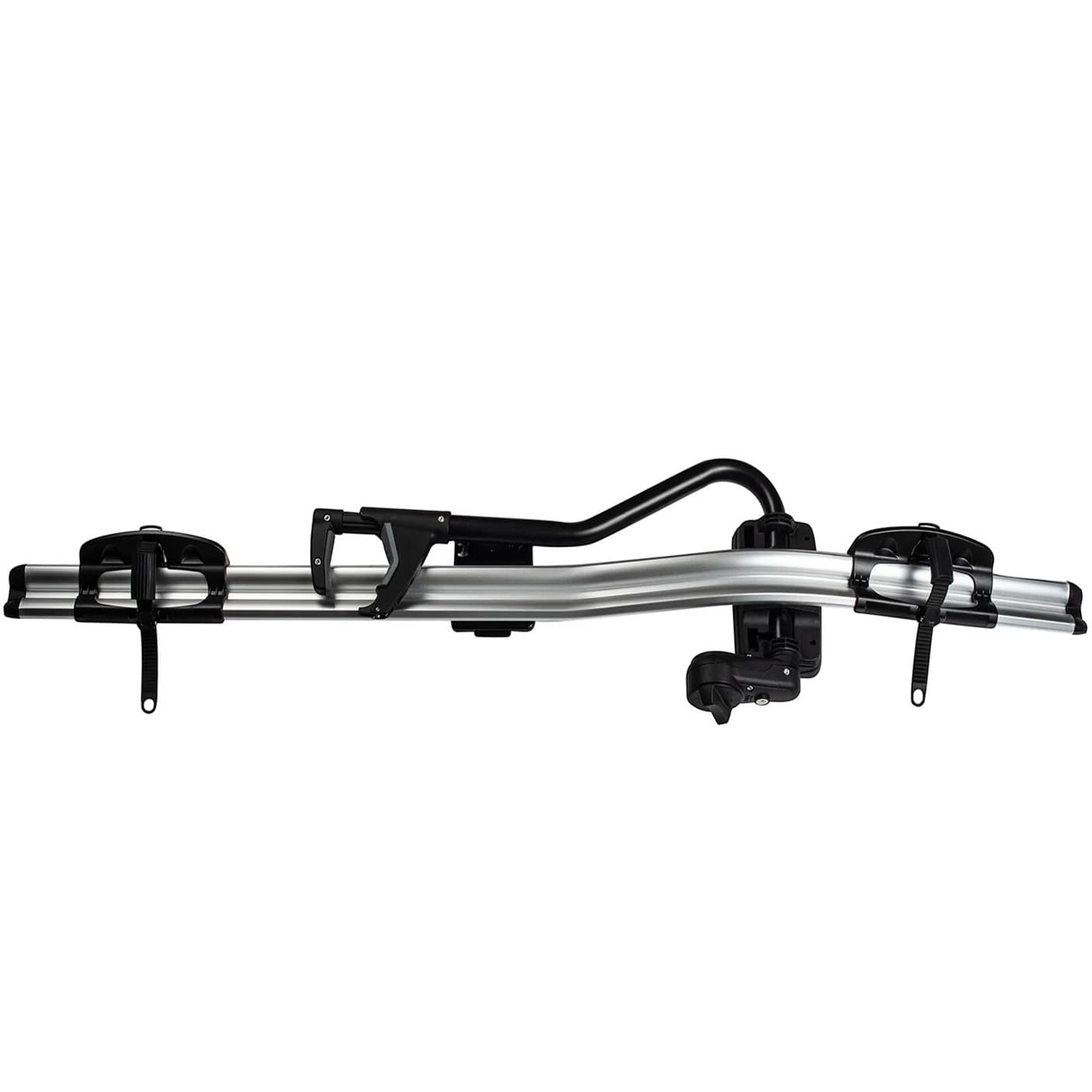 Suport auto bicicleta vertical pe bare transversale — imagine 3