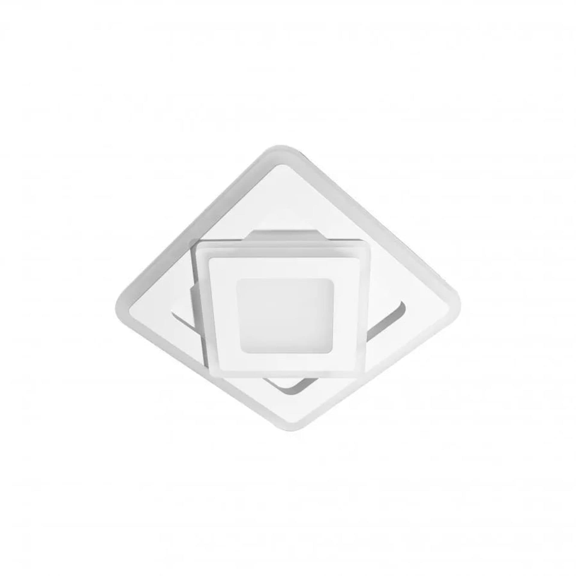 Lustra LED Flippy 22W, lumina Rece/Calda/Neutra, Alb — imagine 4