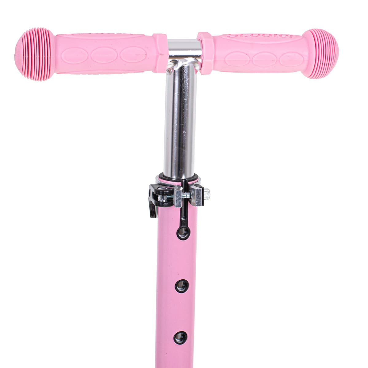 Set 3in1 Tricicleta Trotineta Skateboard cu roti LED, Roz — imagine 10