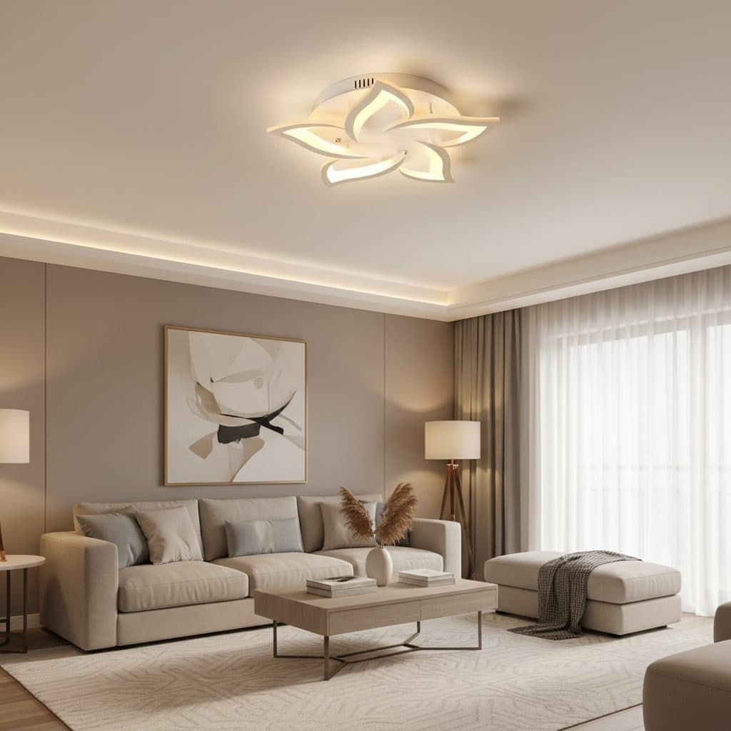 Lustra LED cu telecomanda Flippy LOTUS 54W — imagine 9