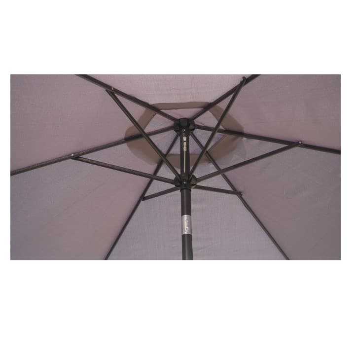 Umbrela terasa si gradina Flippy, gri, 2.3m — imagine 2