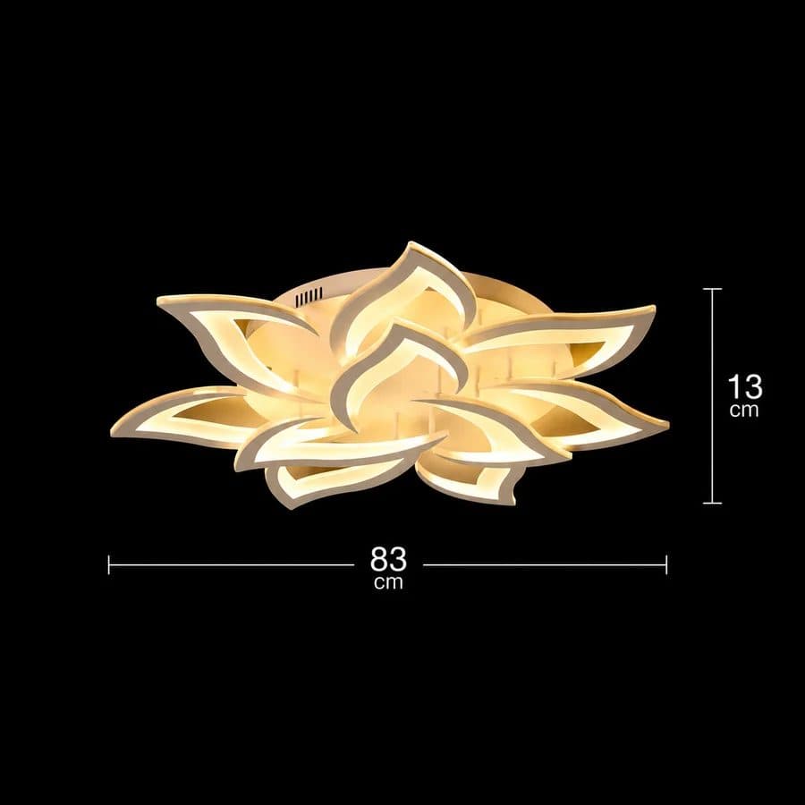 Lustra LED cu telecomanda Flippy LOTUS 91W — imagine 5