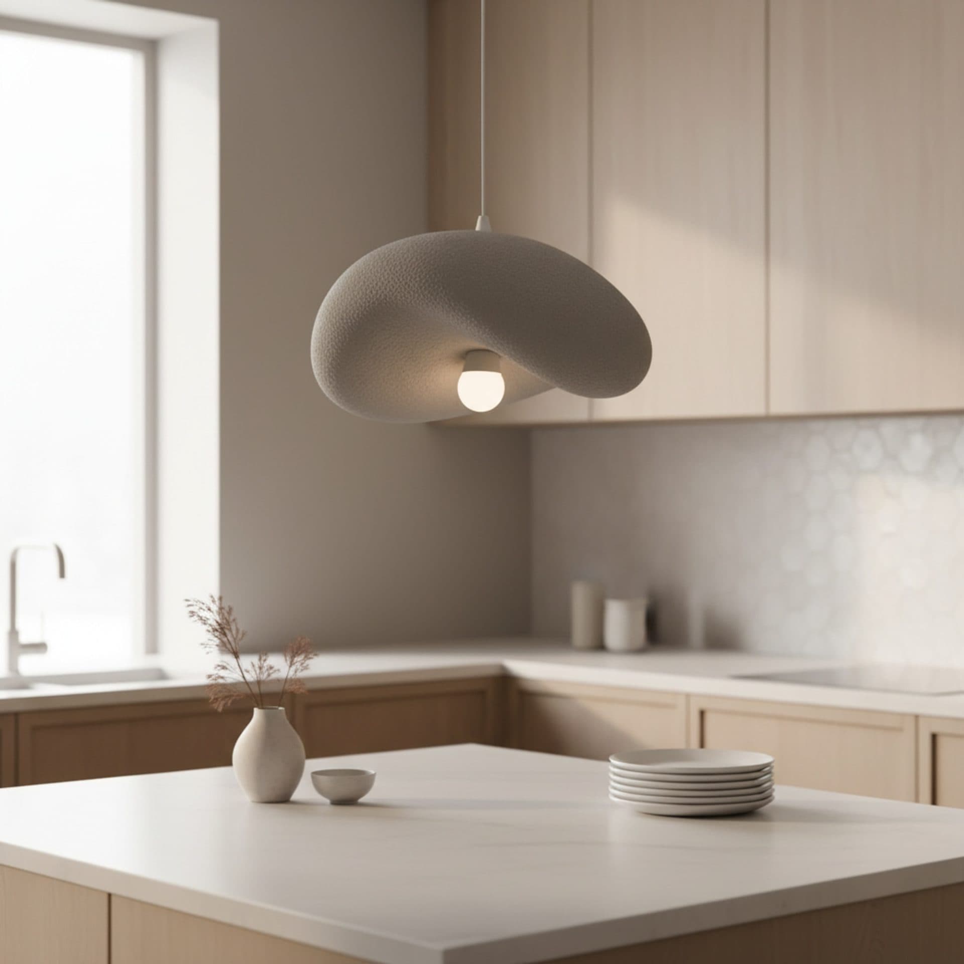 Lustra Flippy FOAMER Nobile Suspendata Gri — imagine 2