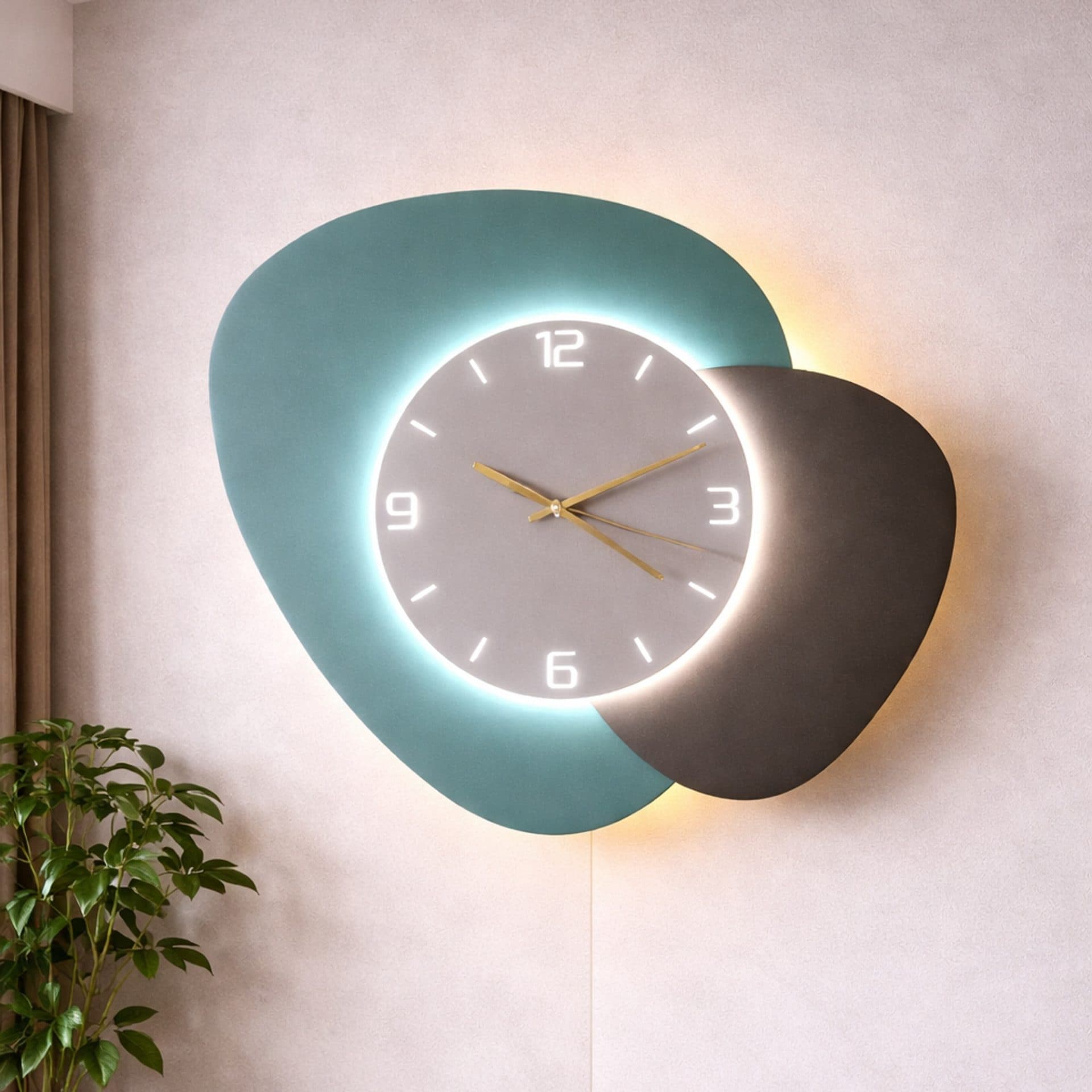 Aplica LED Decorativa Flippy DUOS Ø50cm — imagine 3