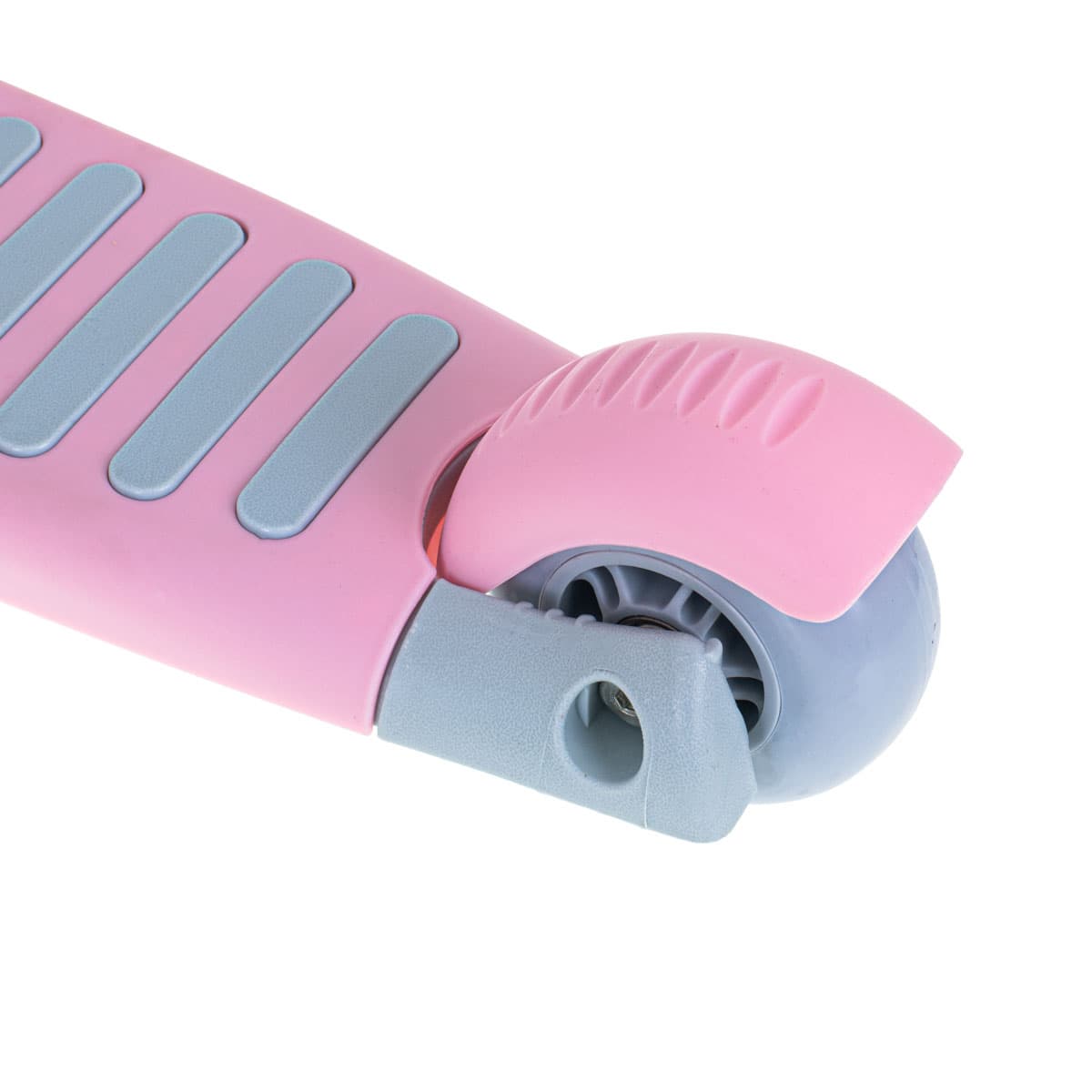 Set 3in1 Tricicleta Trotineta Skateboard cu roti LED, Roz — imagine 9