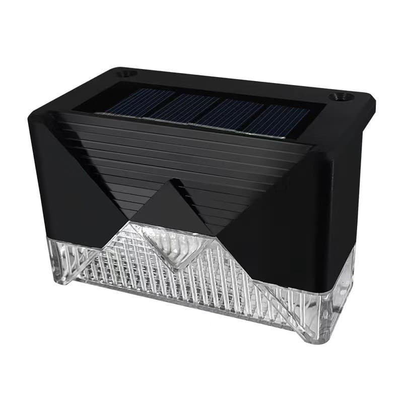 Set aplice solare Flippy LED pentru trepte si borduri, negru — imagine 1