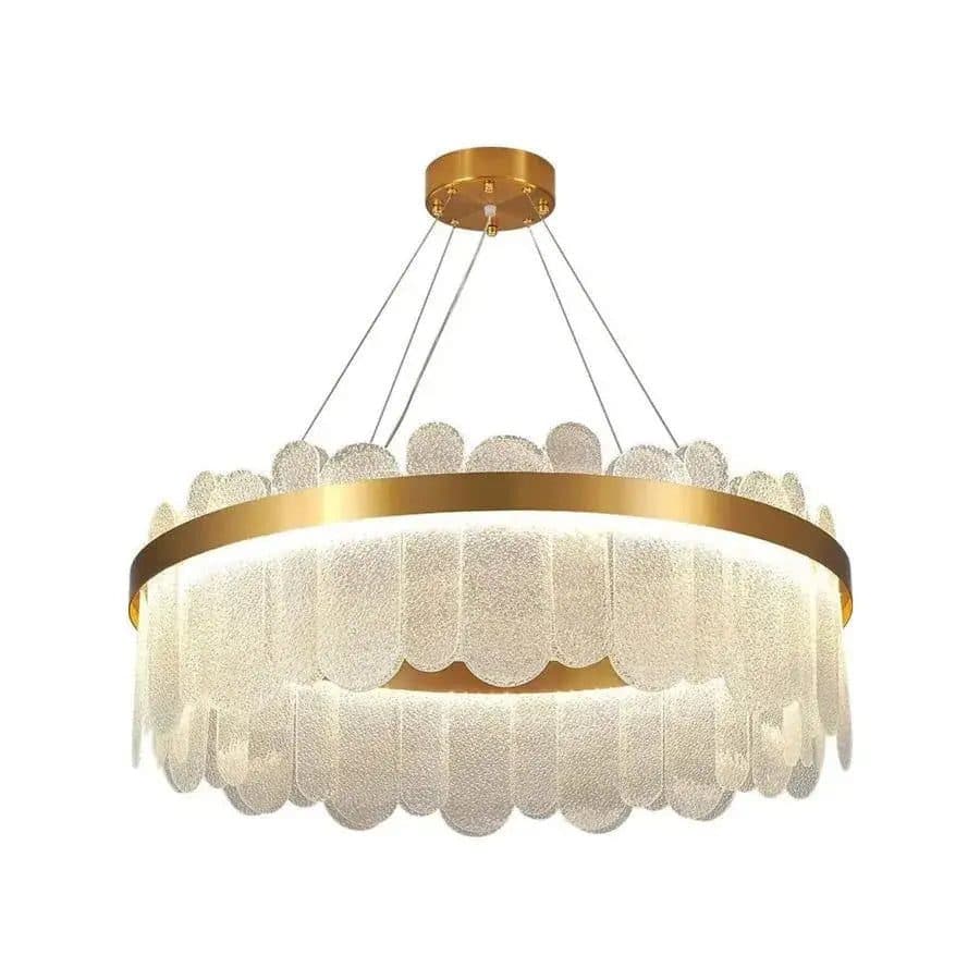 Candelabru LED Flippy Alonzo 93W Dimabil Diametru 60cm Auriu — imagine 6