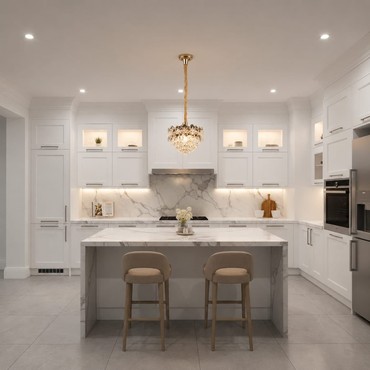 Candelabru Cristal 3x E14 Auriu Lucios Flippy — imagine 4
