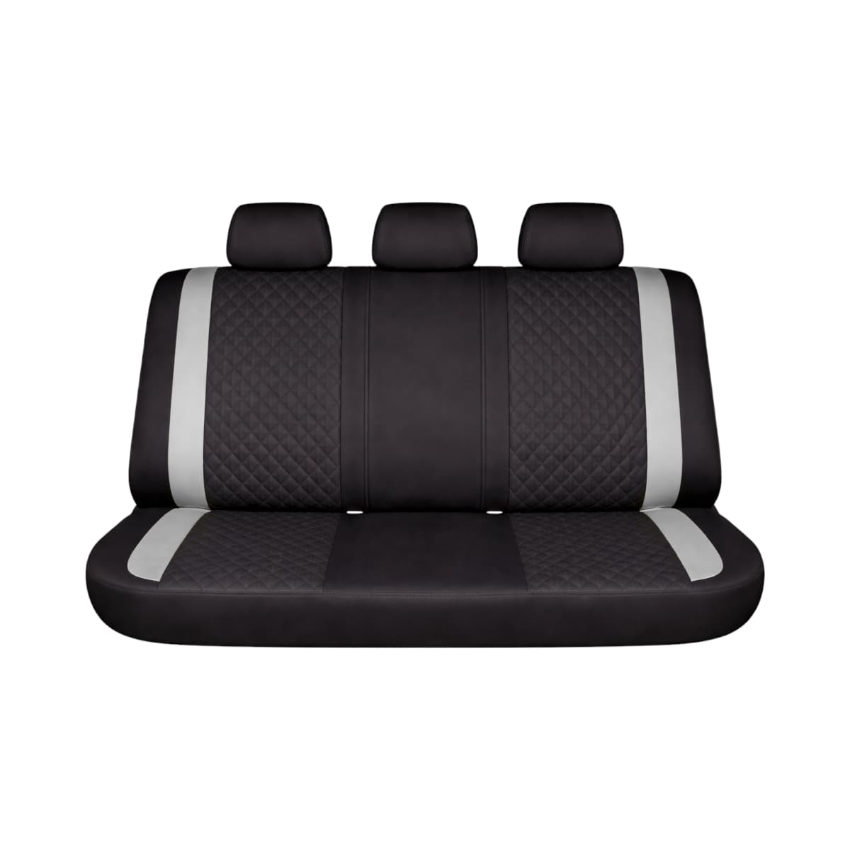 Set huse scaune auto Premium Diamond Core, Negru/Gri — imagine 3