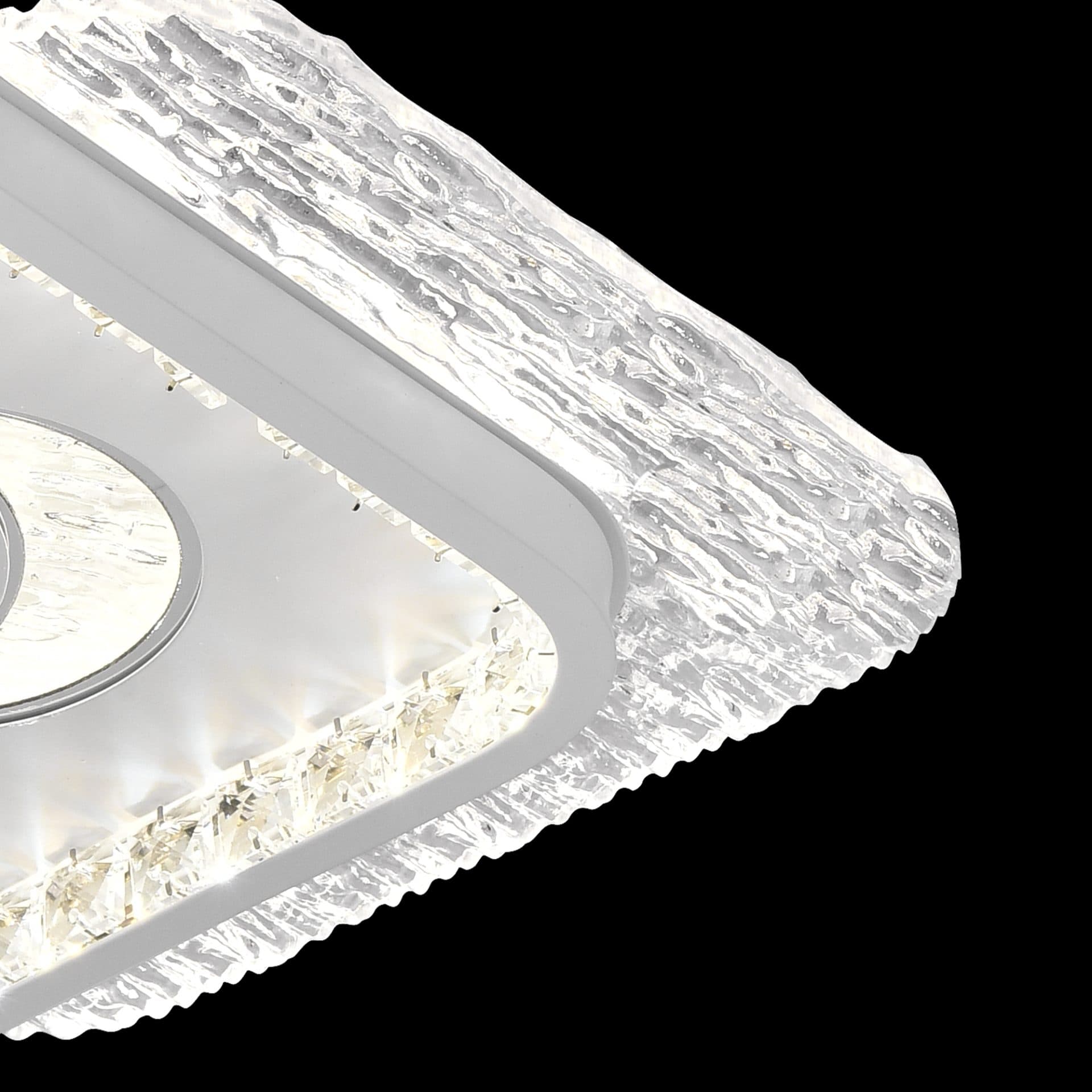 Lustra LED Flippy 38W 2 Patrate Alb — imagine 6