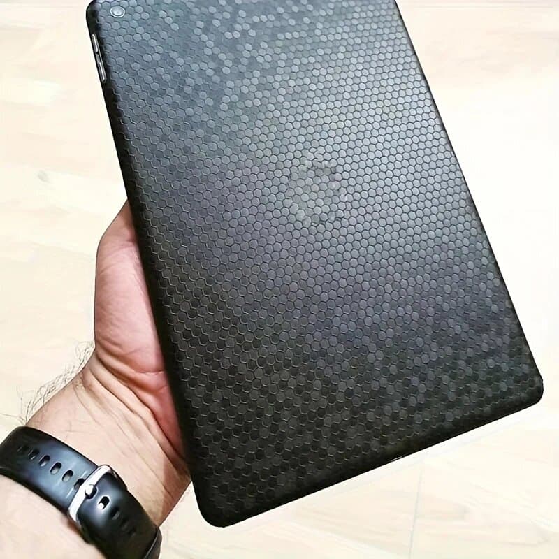 Folie auto decorativa Premium Honeycomb Black, model hexagonal 3D, 150 x 100cm — imagine 6