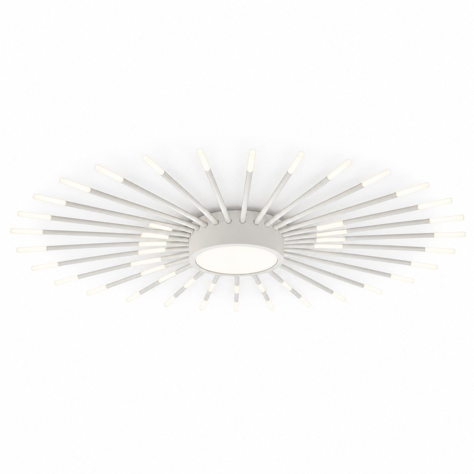 Lustra LED Flippy KALESA Grande, Lumina Neutra 4000K, 28W, Alb, Metal si Acril — imagine 5