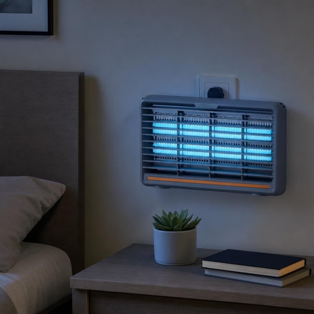 Lampa anti-tantari Flippy, gri — imagine 3