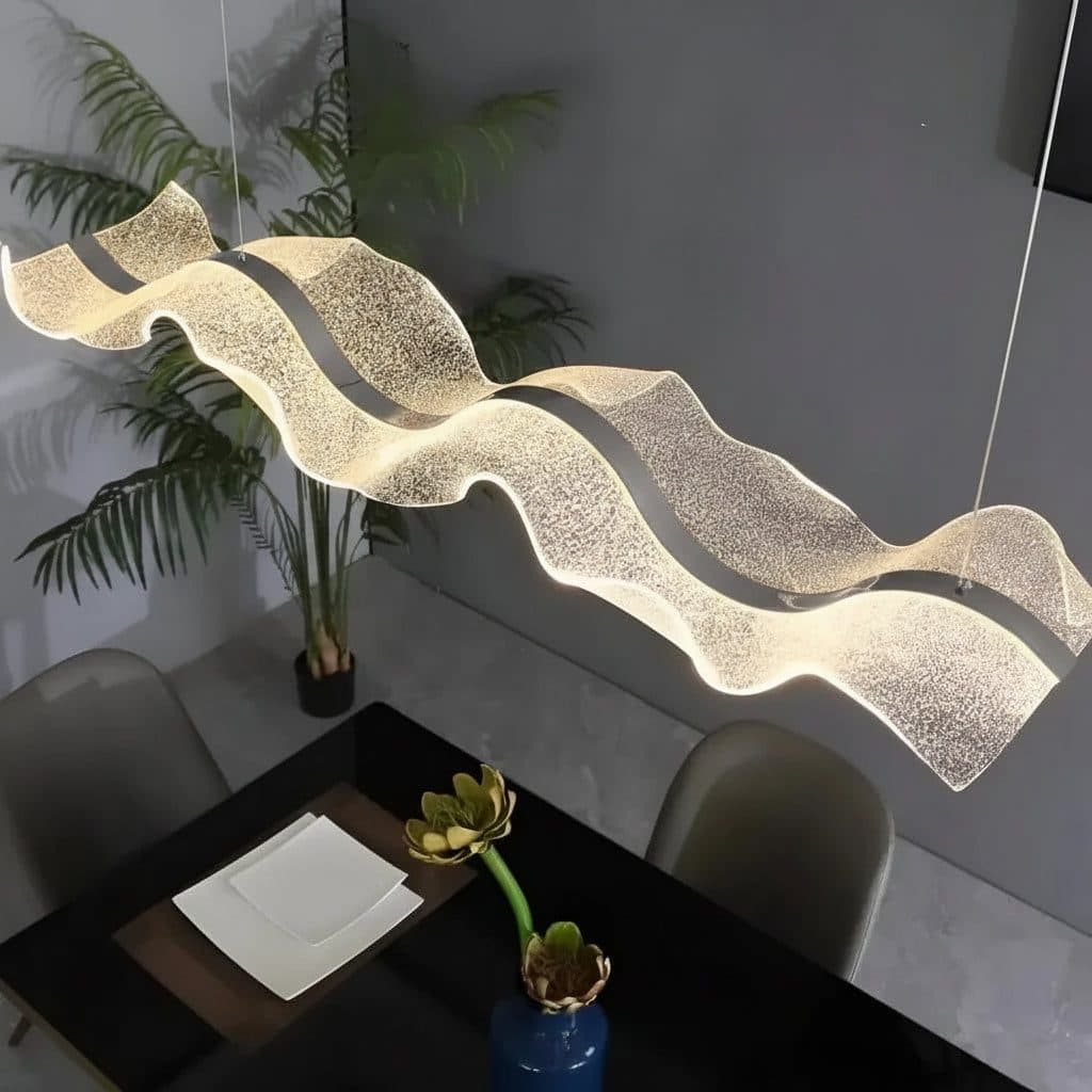 Lustra LED Suspendata Flippy AMI 63W Liniara Auriu — imagine 8