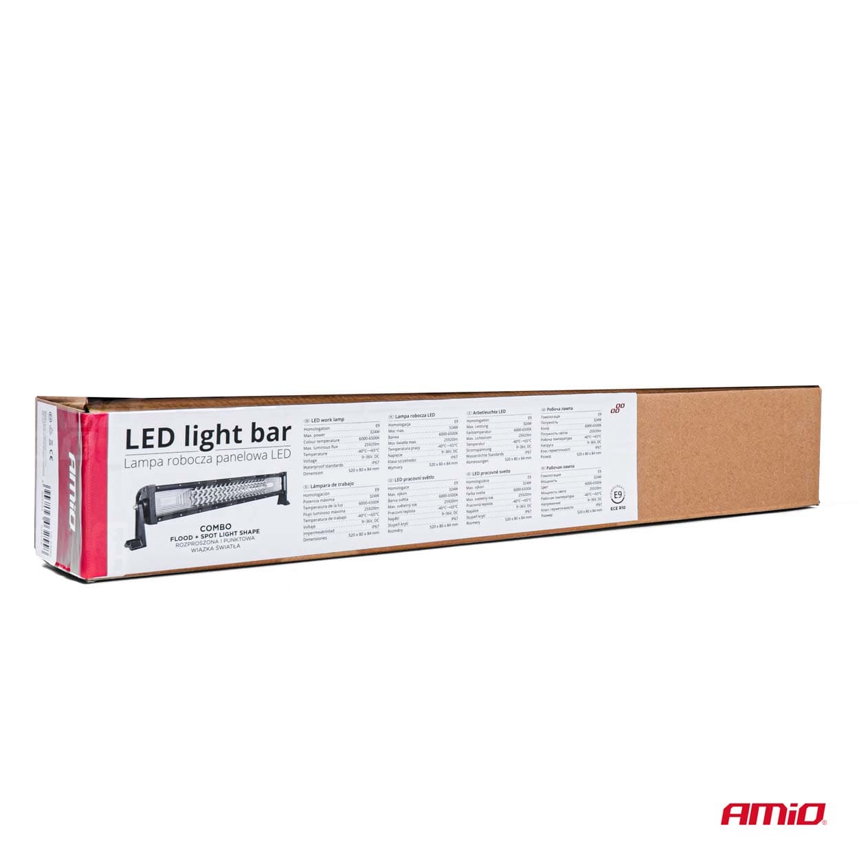 Proiector LED BAR curbat AMIO 324W — imagine 6