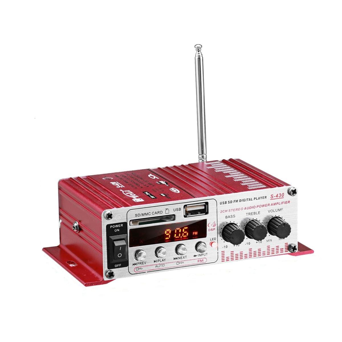 Amplificator auto mini stereo 12V 40W — imagine 2