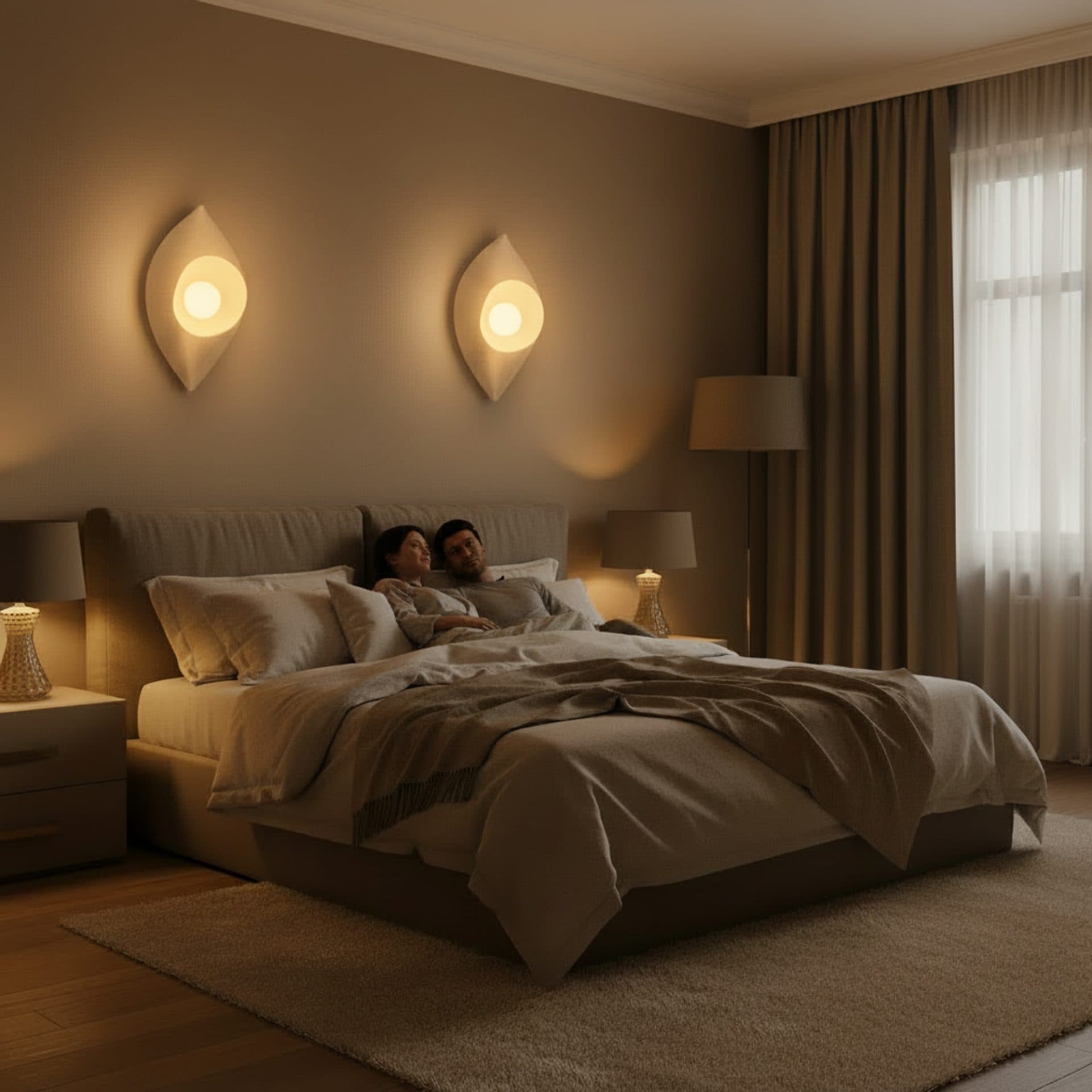 Aplica LED Flippy Decorativa Alb 30x20cm — imagine 1