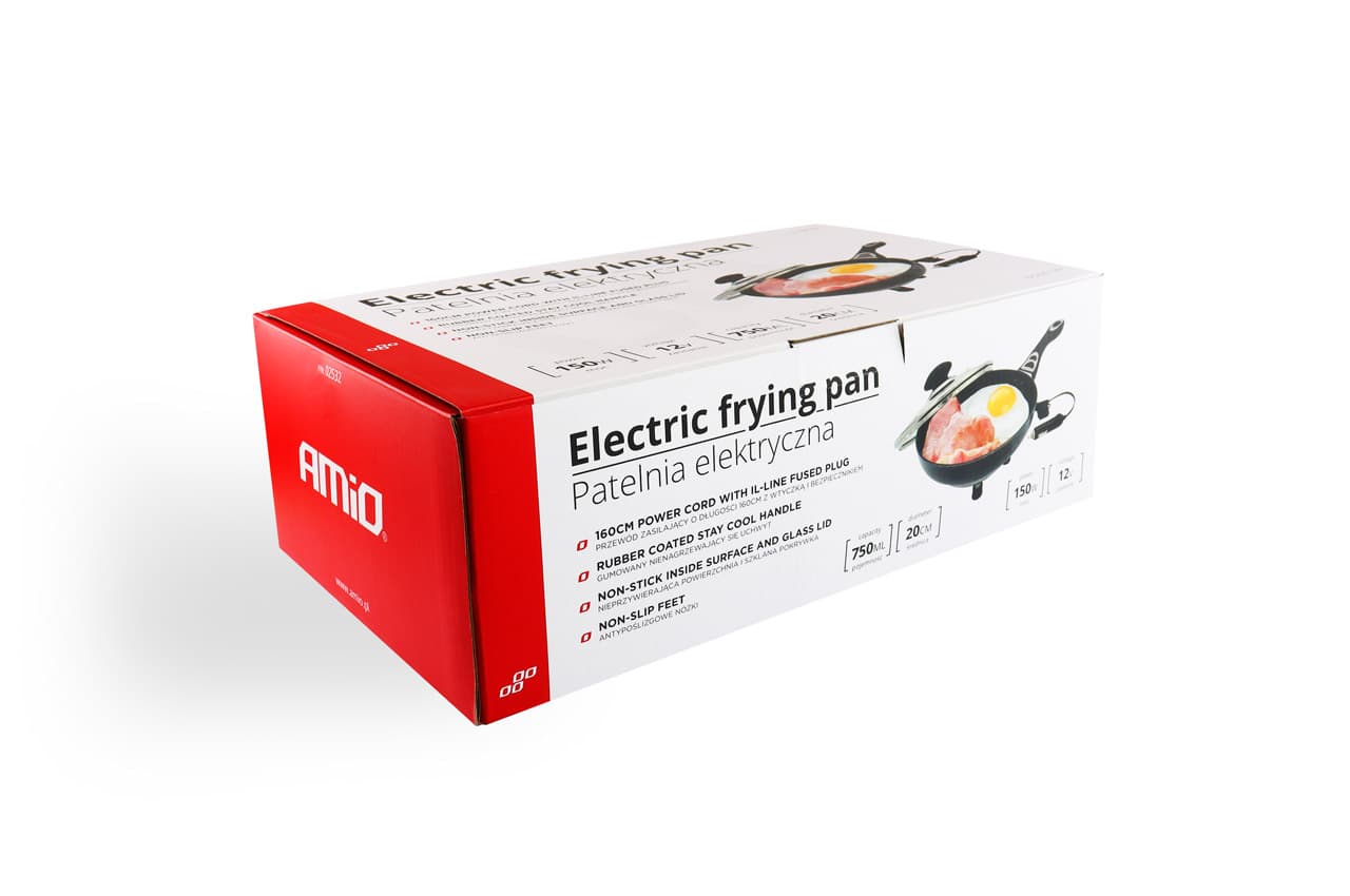 Tigaie electrica cu capac pentru camion AMIO — imagine 5