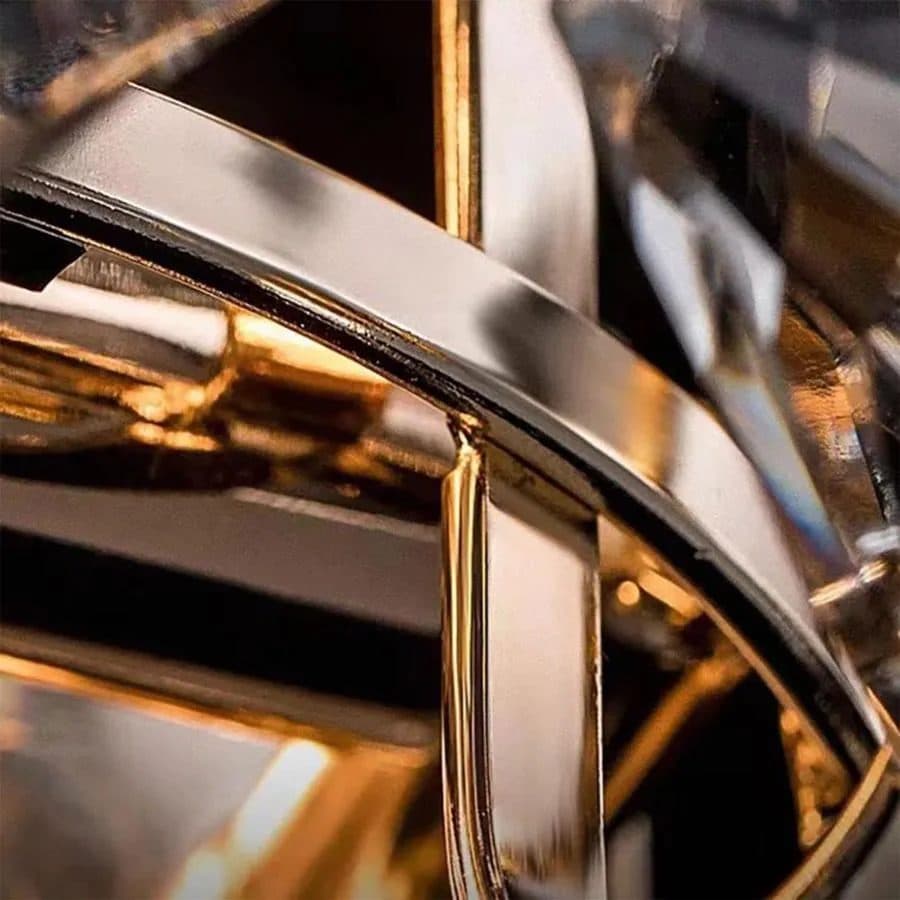Aplica per perete Flippy Yasmina 2xE14, Metal si Cristal, Crom — imagine 4