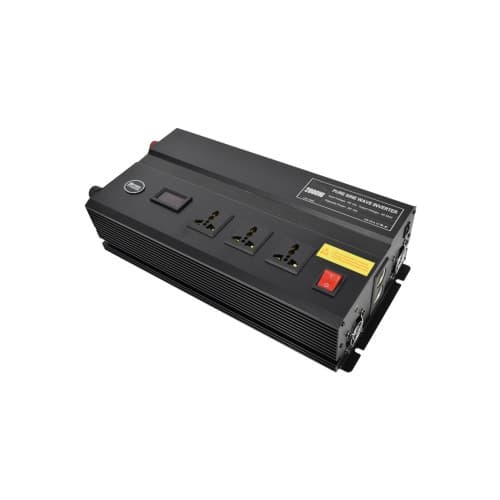 Invertor tensiune profesional 12-220V 2000W pur sinusoidal — imagine 1