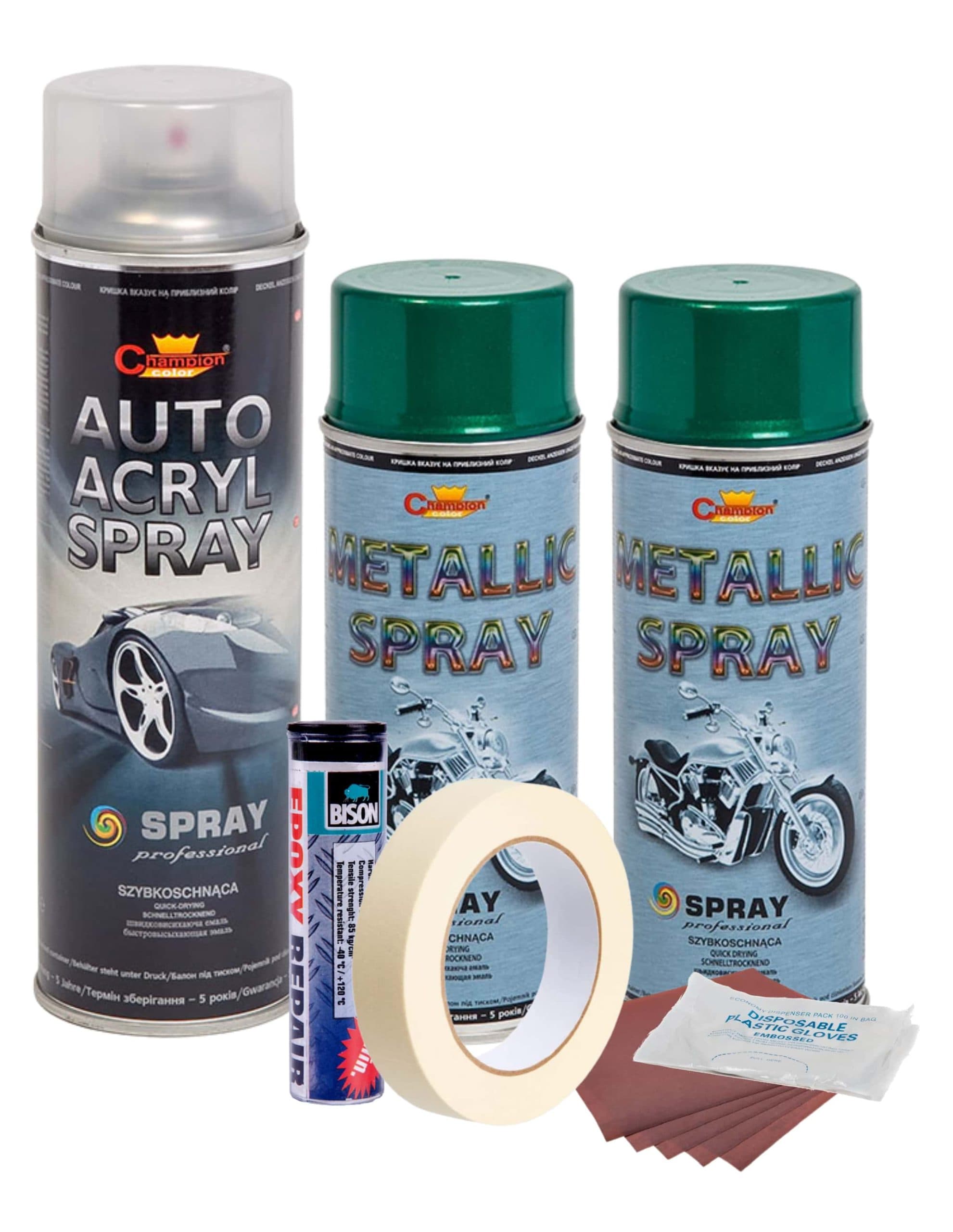 Kit Reparatie Jante AVEX.ro Culoare Verde Metalizat — imagine 1