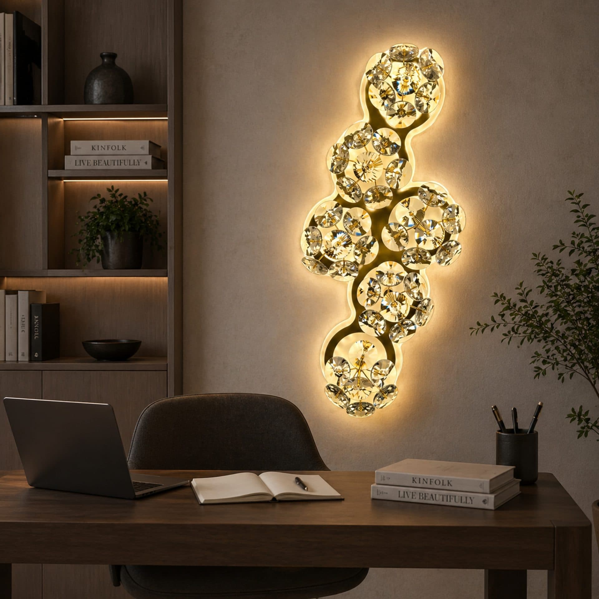 Aplica LED Flippy Cristal Decorativa BLOSSOM — imagine 1