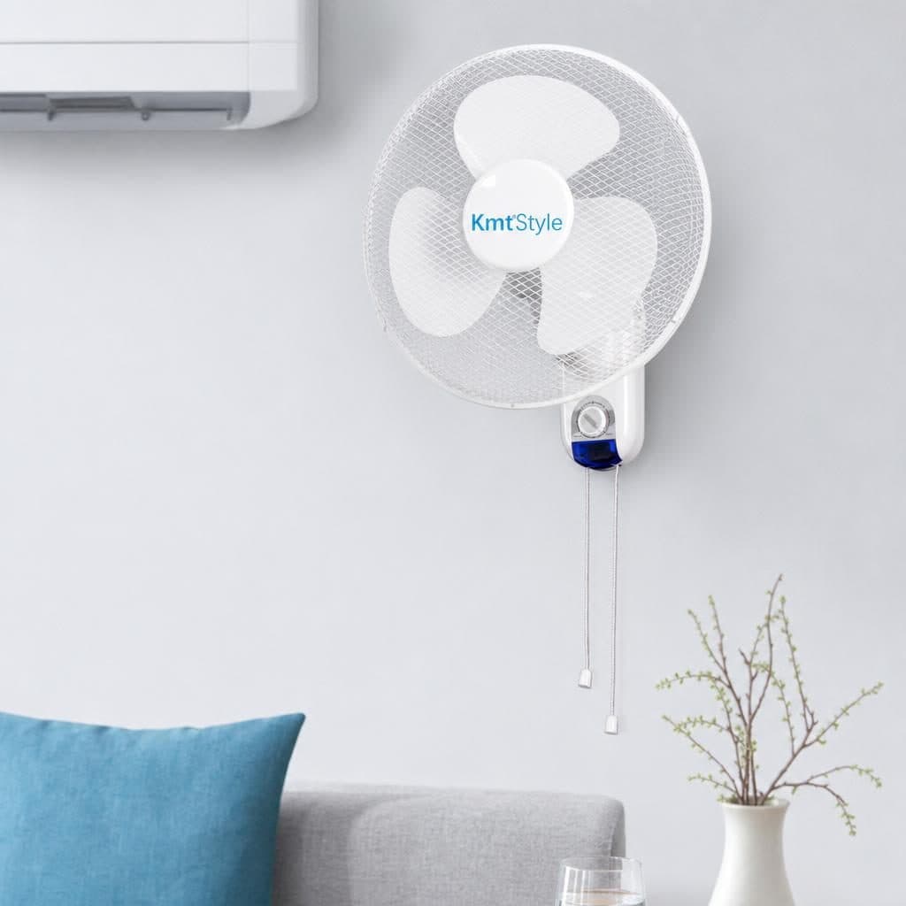 Ventilator de perete Flippy, 45W, Alb — imagine 2