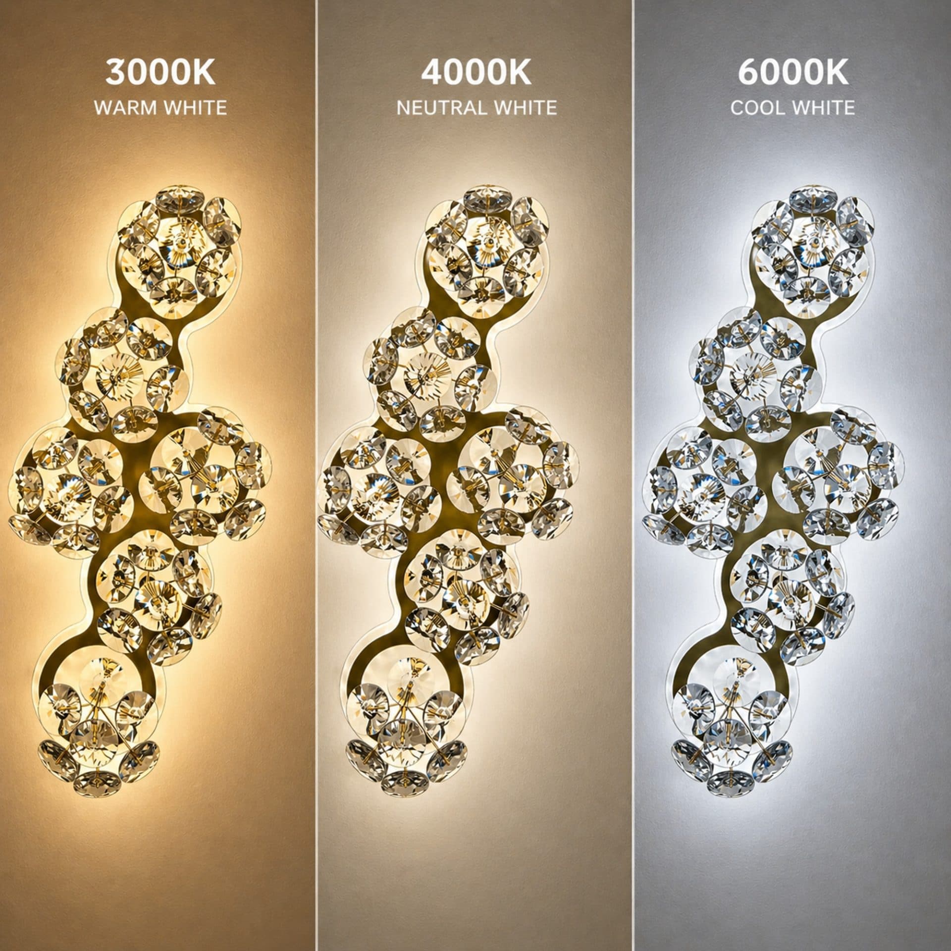 Aplica LED Flippy Cristal Decorativa BLOSSOM — imagine 5