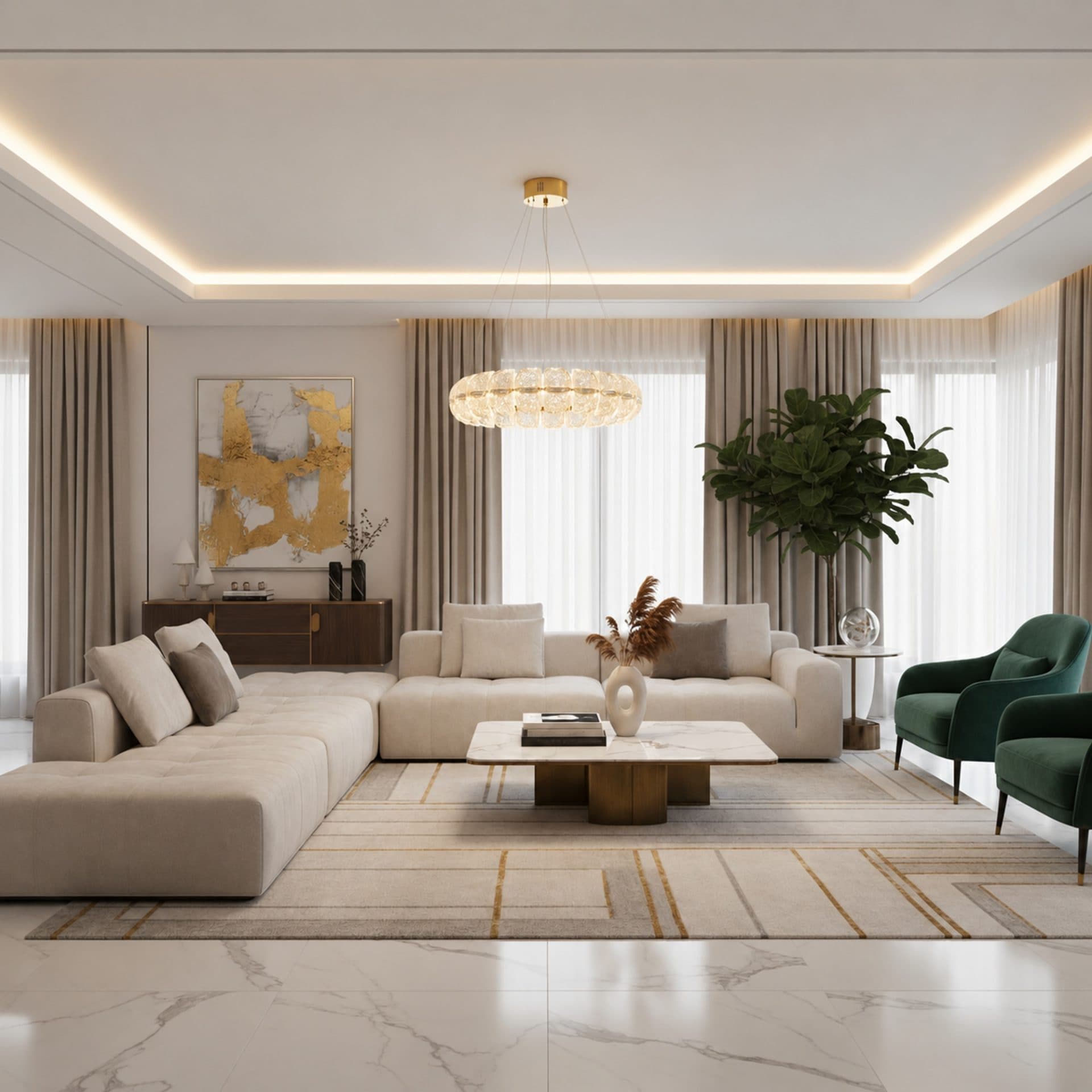 Lustra cristal Flippy MAYON Supremo, 80x80cm, 210W — imagine 2