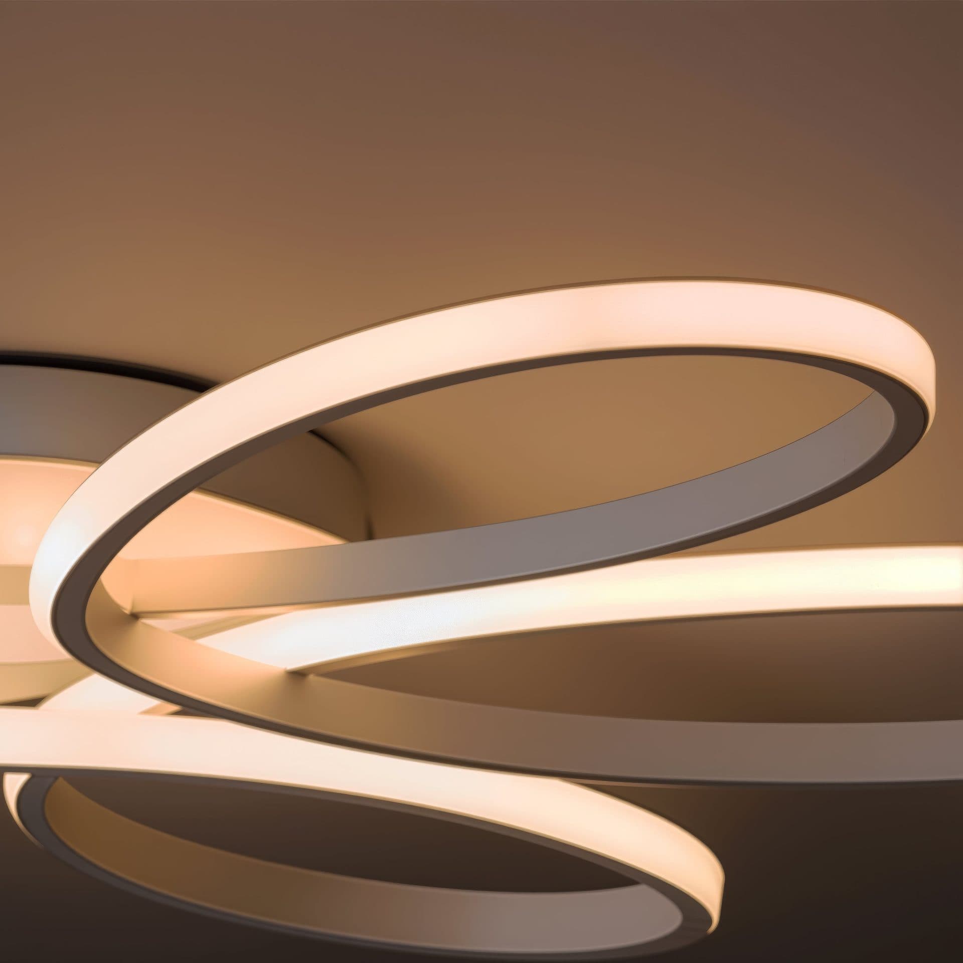 Plafoniera LED Flippy Design Floral 63W Alb — imagine 11