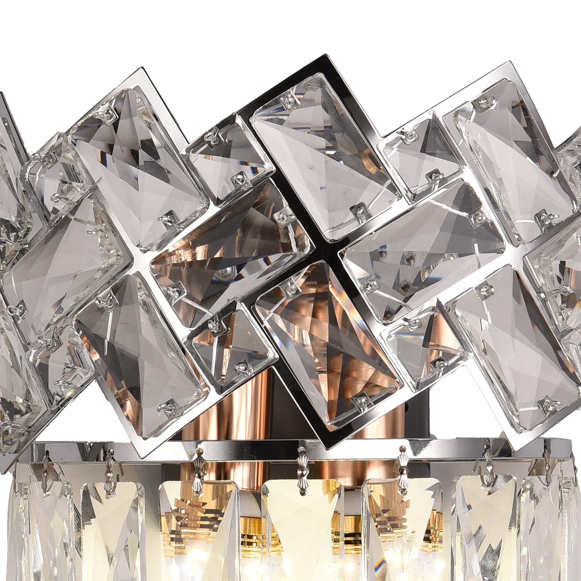 Aplica Cristal WINDSOR 2x E14 Crom Lucios — imagine 3