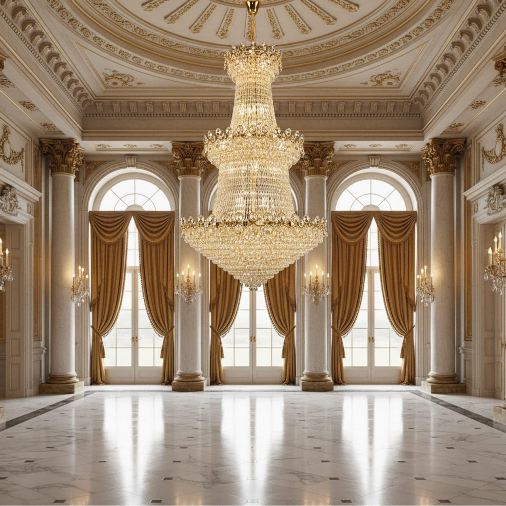 Candelabru Flippy Cristal 59x E14 Auriu Lucios Inaltime Reglabila — imagine 2