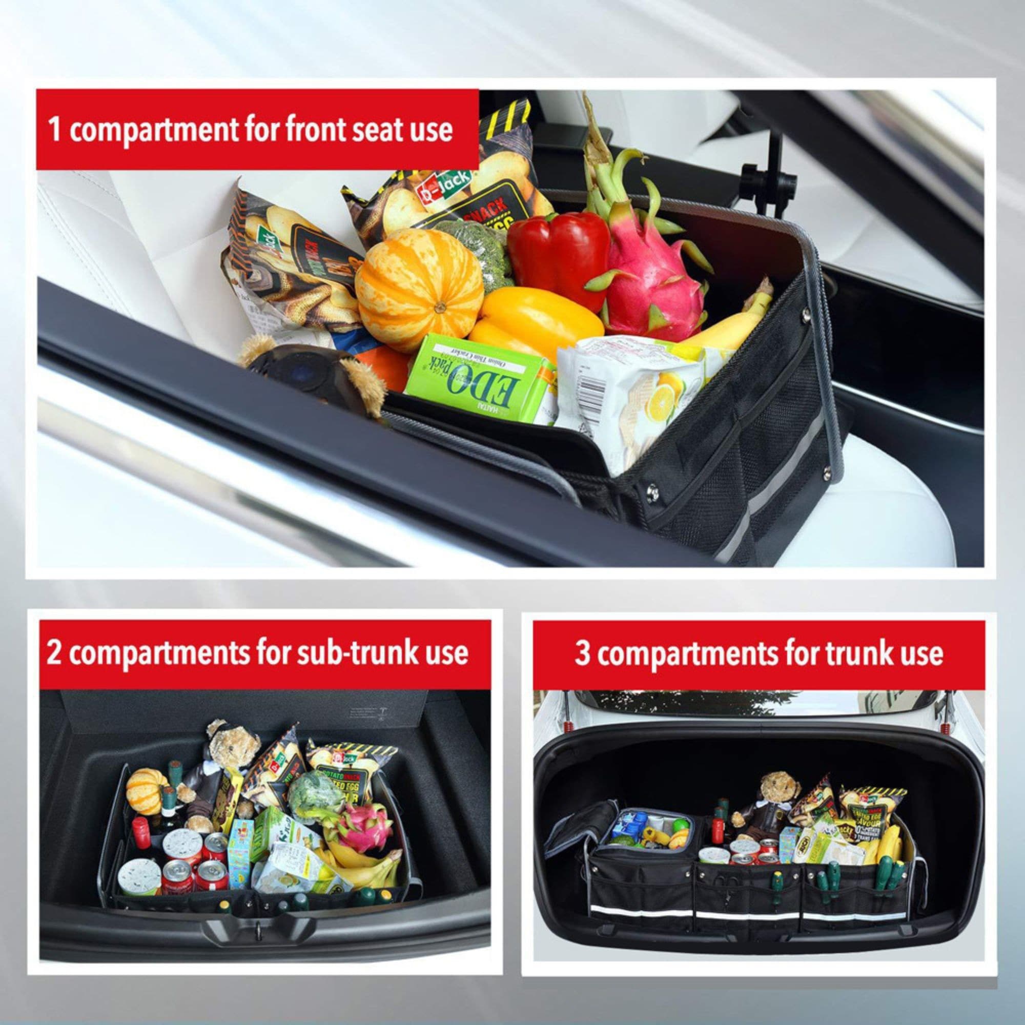 Organizator portbagaj auto Flippy pliabil cu geanta termoizolanta — imagine 4