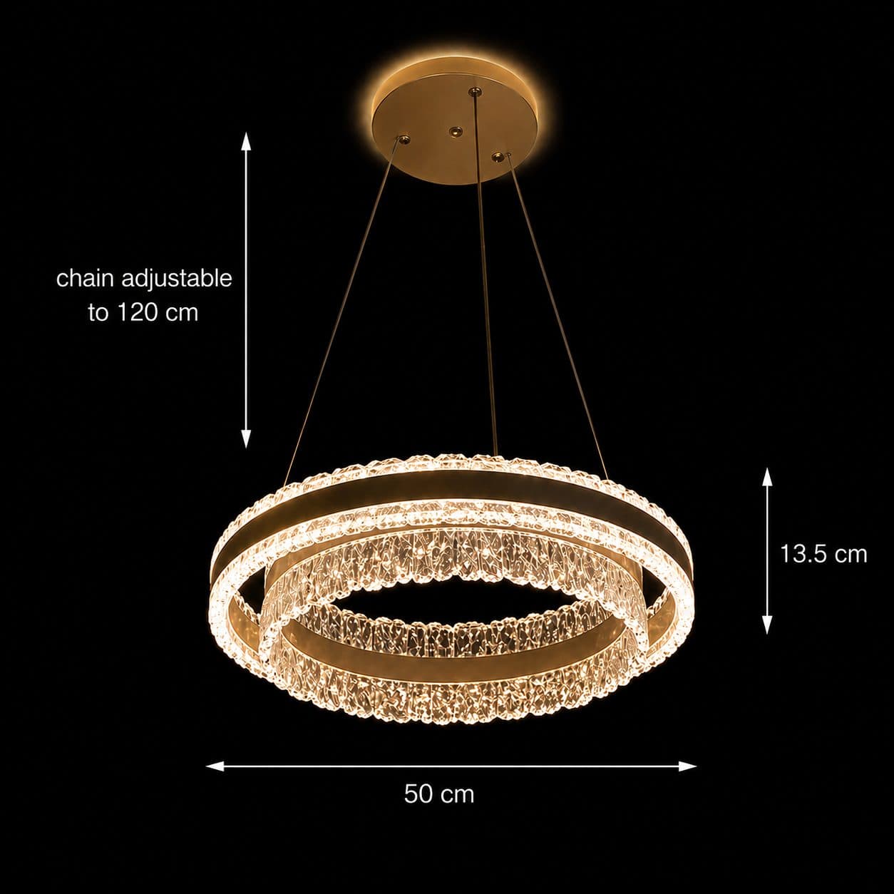 Lustra LED Flippy KOSMO 115W cu telecomanda — imagine 5