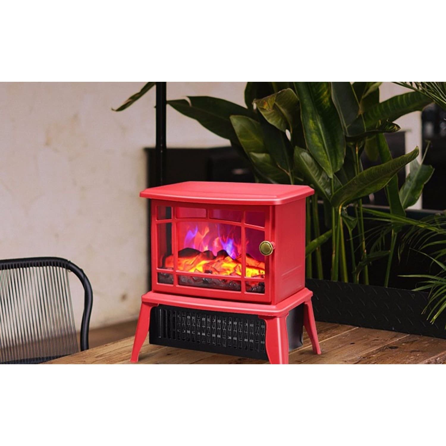 Semineu electric Flippy, 1500W, rosu — imagine 4