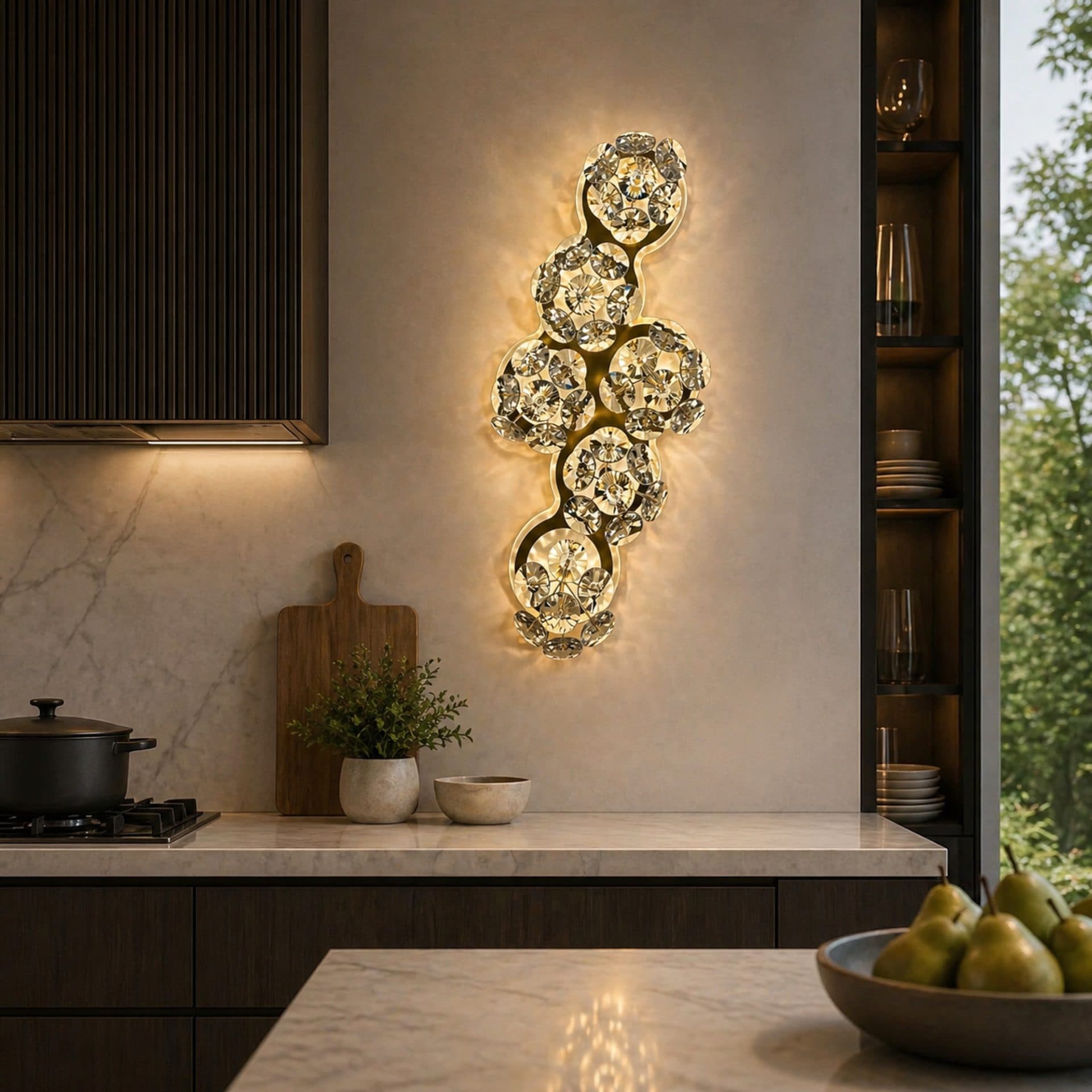 Aplica LED Flippy Cristal Decorativa BLOSSOM — imagine 2