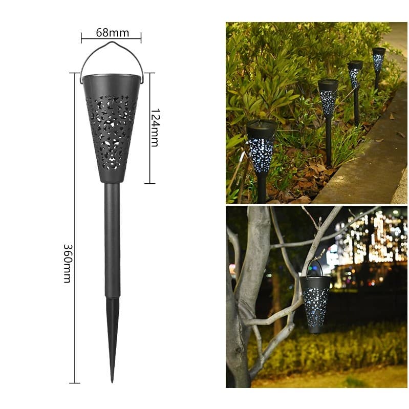 Set lampi solare LED gradina Flippy tip torta — imagine 9