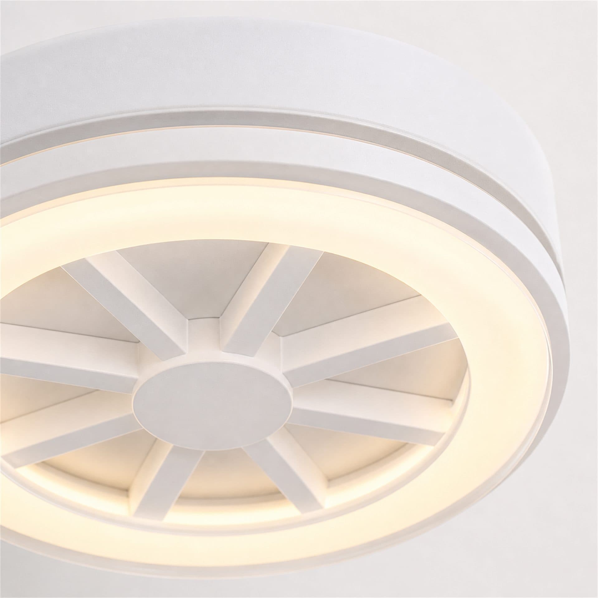 Lustra LED Flippy ROUE 27W Diametru 20cm Lumina Calda Neutra Rece — imagine 5