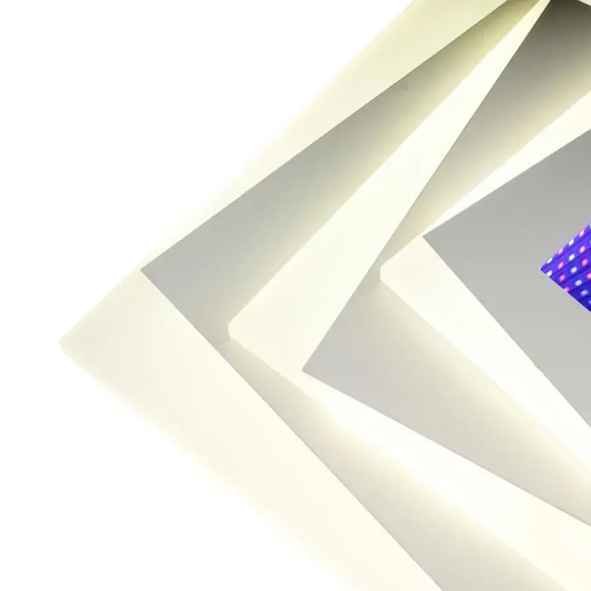 Lustra LED RGB 3D 40W Flippy — imagine 2