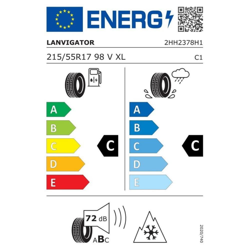 Anvelopa iarna Lanvigator WinterGrip UHP 215/55R17 98V XL — imagine 5