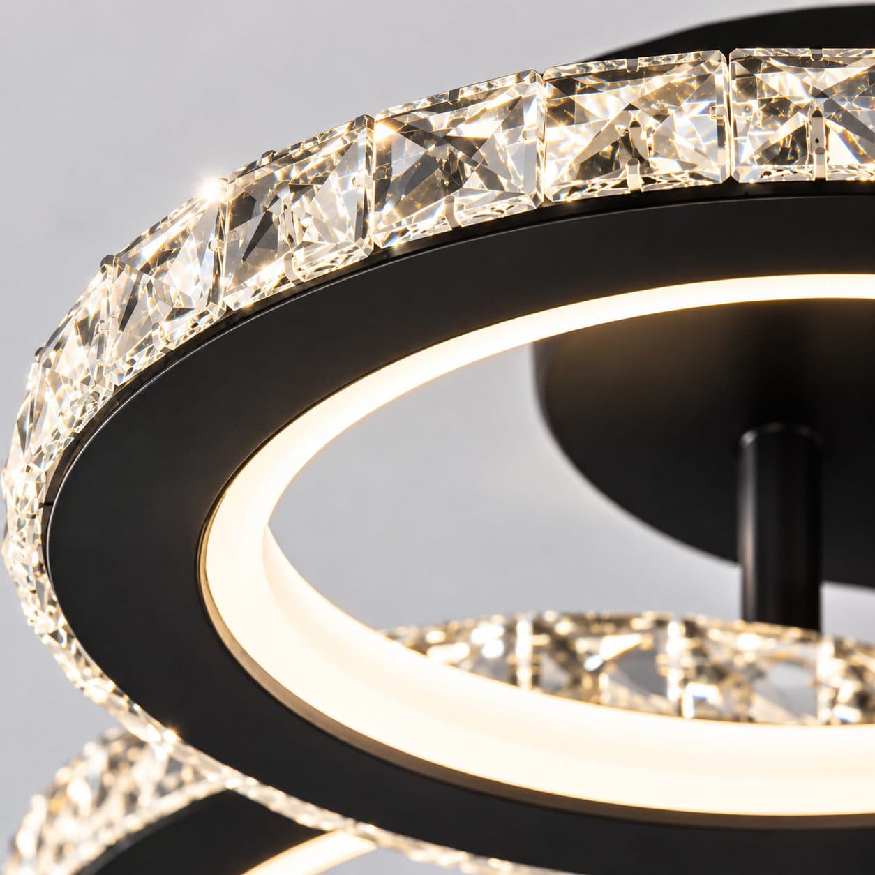 Lustra LED cu telecomanda Flippy Nova Rotonda RGB 145W — imagine 2