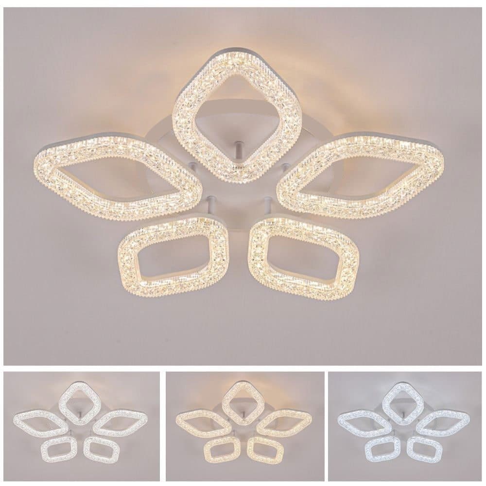 Lustra LED Flippy 67W Auriu Dimabila — imagine 4