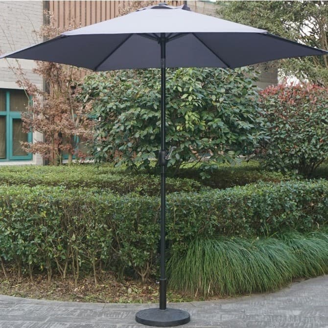 Umbrela terasa si gradina Flippy, gri, 2.3m — imagine 4