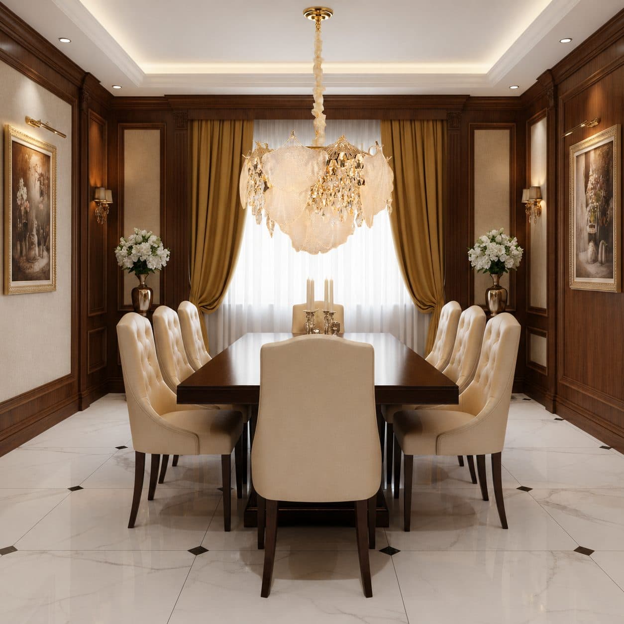 Candelabru Flippy Cristal LUXE Eleganza 9xE14 — imagine 7