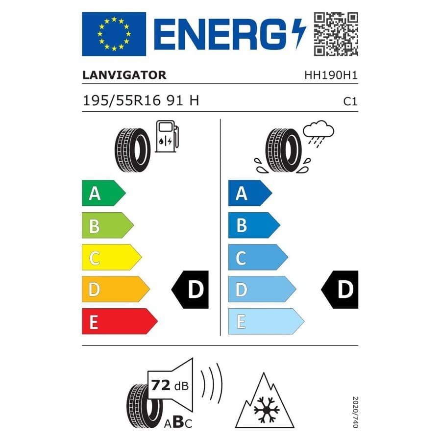 Anvelopa iarna Lanvigator WinterGrip UHP 195/55R16 91H XL — imagine 5